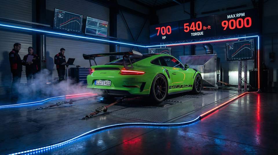 暗网视频：保时捷马力测试视频